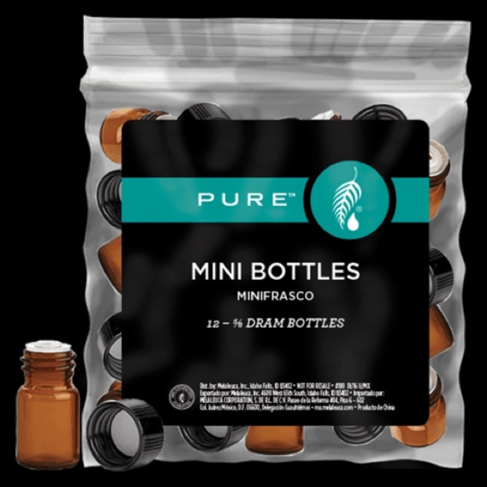 Pure Mini Bottles Pack of 12 bottles Essential Oils